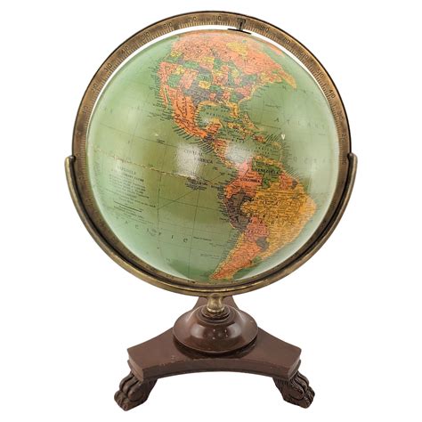 Vintage World Globe 12 Inch Globe Globemaster Office Globe Globe On