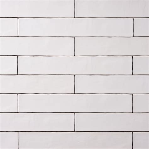 Zellige White 2x16 Glossy Ceramic Tile Tilezz