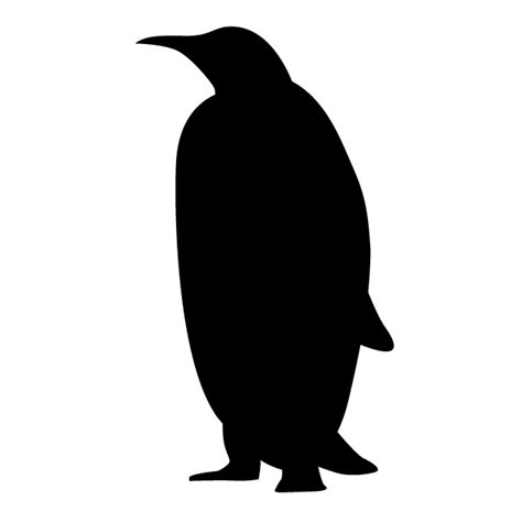 Penguin Silhouette Clip Art At Getdrawings Free Download