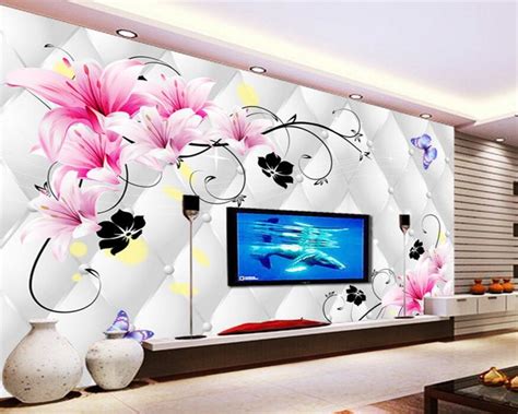 Beibehang 3 D Wallpaper Household To Decorate The Living Room Sofa