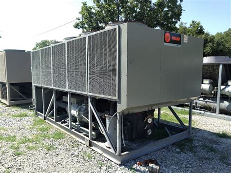 TRANE RTAC Ton Air Cooled Chiller Texas Used Chillers