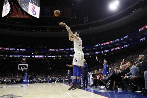 Simmons Hits 3 Scores 34 Points To Lead 76ers Past Cavs