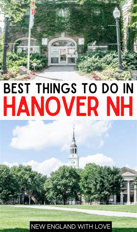 10 Fun Things To Do In Hanover New Hampshire New England With Love