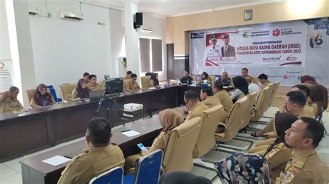 Sekda Sofyan Mokoginta Buka Sosialisasi Pengukuran Idsd Kotamobagu 2023