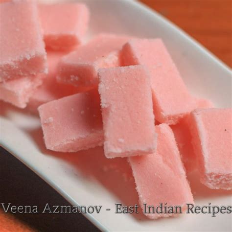 Cordial Coconut Fudge Christmas Sweets East Indian Recipes