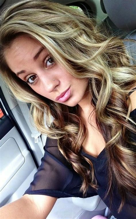 3.8 out of 5 stars. Long Brown Blond Curly Hairstyle | Hair styles, Hair, Hair ...
