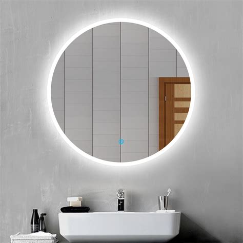 Led Bathroom Mirror Light Illuminated Demister Pad Touch Control Wall Mount Ip44 Ebay