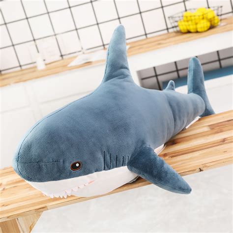 Kawaii Chubby Shark Plush Jumbo Edition 90cm Kawaiitherapy