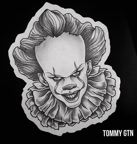 Pin By Brandi Lee On How To Draw In 2023 Pennywise Tattoo Horror