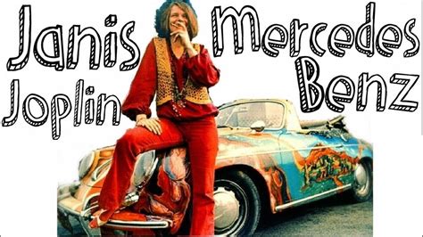 Mercedes Benz Janis Joplin With Lyrics Letra Subtitulada Youtube