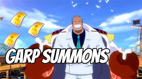 Ss Garp Summons One Piece Fighting Path Youtube