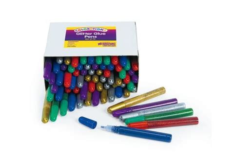 Colorations Glitter Glue Pens Set Of 72 Glue Pens Pen Sets