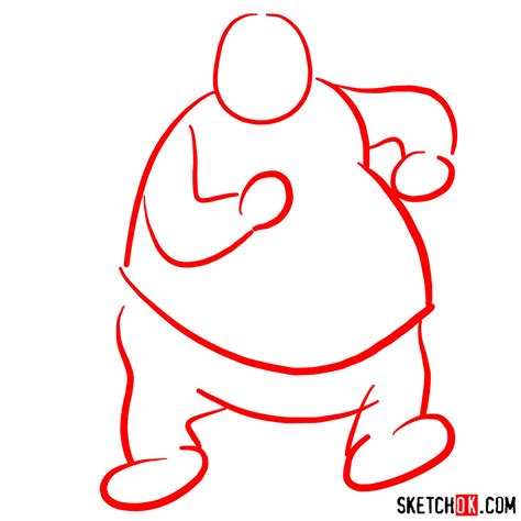 How To Draw Fat Albert Sketchok Easy Drawing Guides