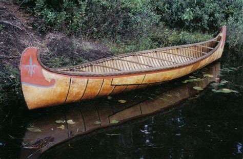 Birch Bark Canoe Scale Models Canoe Wood Canoe Canoe And Kayak