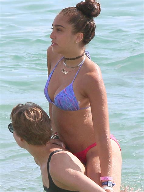 Lourdes Leon Hot In A Bikini At The Beach In Cannes August 2014 • Celebmafia