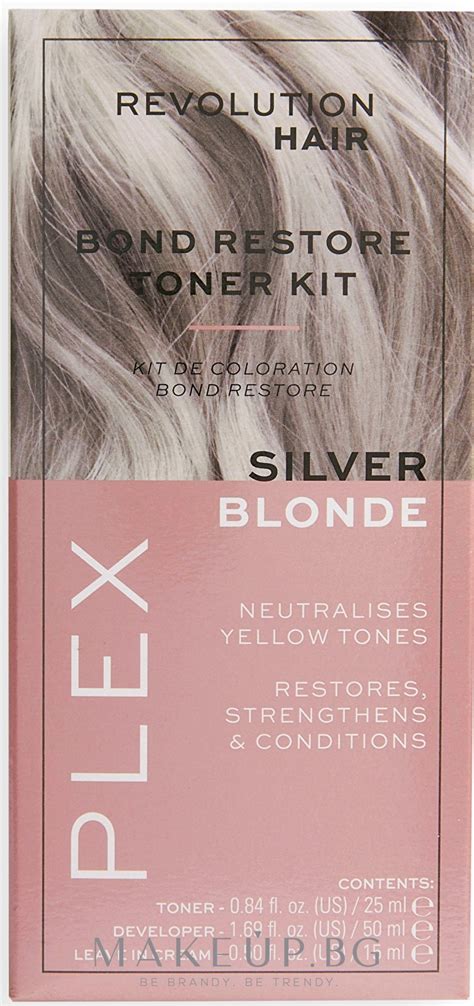Revolution Haircare Plex Bond Restore Toner Kit Комплект за подобряване на цвета на косата