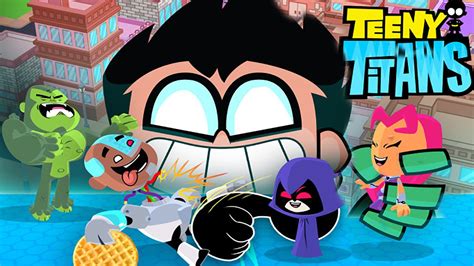 Teeny Titans A Teen Titans Go By Cartoon Network Figure Battling