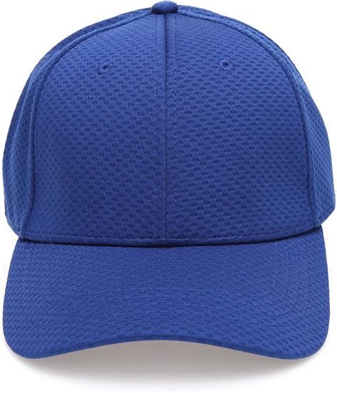 Plain Polyester Twill Baseball Cap Hat With Flex Fit Elastic Band1735