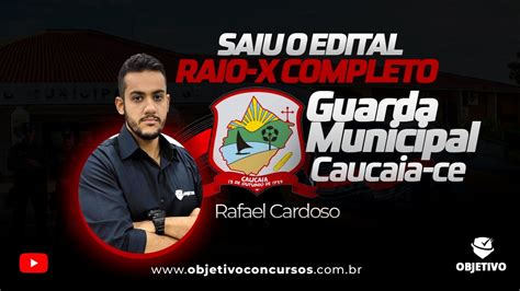 Edital Concurso Caucaia Ce