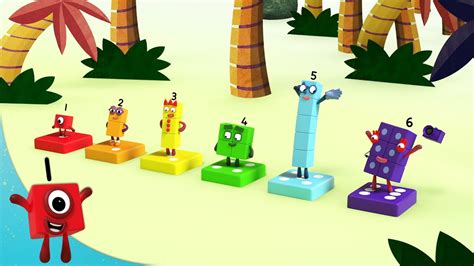 Numberblocks Summer Shapes Learn To Count Learning Blocks Youtube