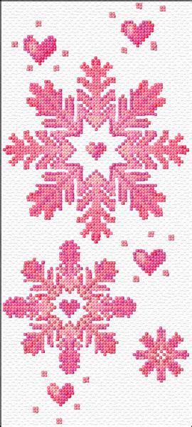 First of all, make your stitching (a free pattern below) and trim to fit the frame. Snowflakes|14|2244|x-stitch|10 Free Patterns Online
