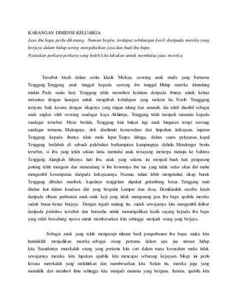 Contextual translation of membalas jasa into english. Karangan Spm Cara Membalas Jasa Ibu Bapa
