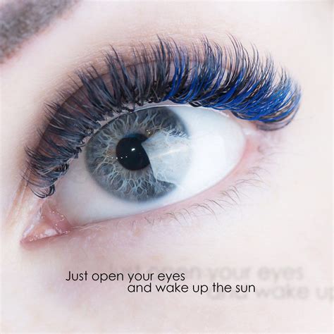 blue and black c curl eyelash extensions russian volume by eva bond eyelash extensions