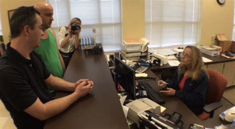 Another Kentucky Official Just Got Caught On Camera Refusing A Marriage License To Same Sex