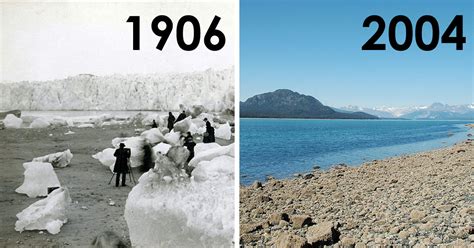 Before And After Pictures Of Melting Glaciers Are Warnings We Cannot