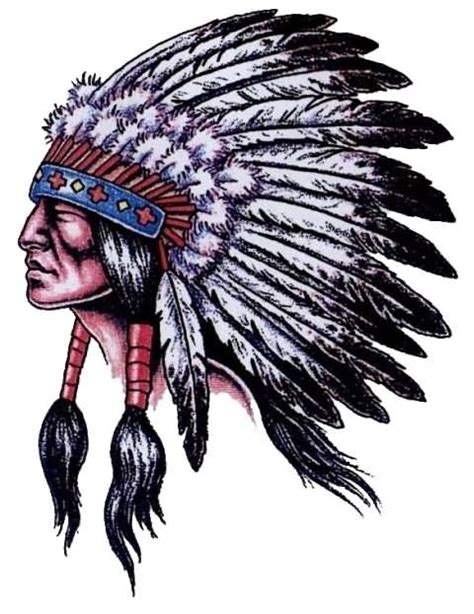 Attractive Indian Chief Female Tattoo Design Tribal Tattoos Native American Indian Chief