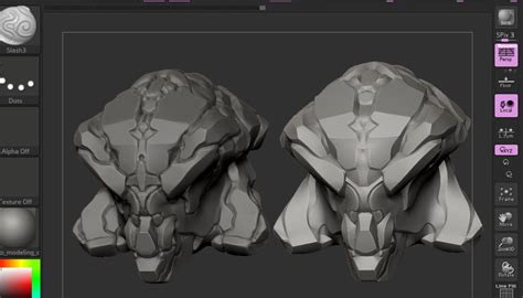 Zbrush Retopo And Finishing A Concept Sculpt — Polycount