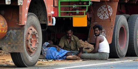 the challenges faced by an indian truck driver