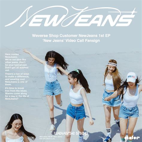 Newjeans Weverse Shop Twitter Update In New Jeans
