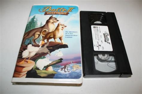 Balto Ii Wolf Quest Vhs 2002 Clapetshell Jodi Benson David Carradine