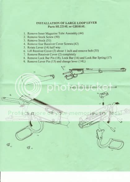 Henry Rifle Breakdown And Parts List Rimfire Central Firearm Forum