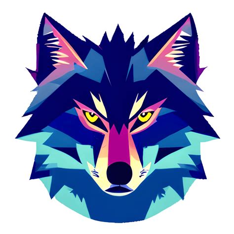 Angry Wolf Graphic · Creative Fabrica