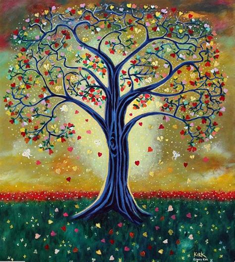 Love This Pintura Del árbol De La Vida Pinturas De Arboles Arte De