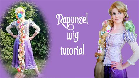 Rapunzel Wig Tutorial Youtube