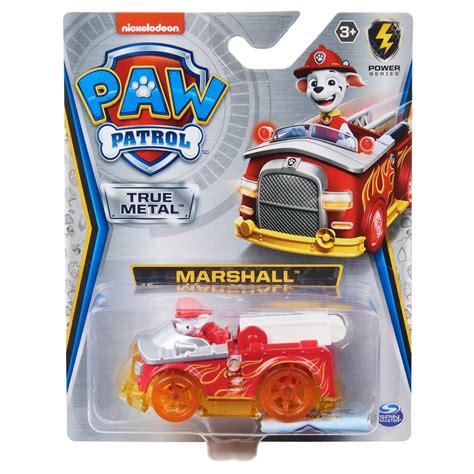 Paw Patrol True Metal Diecast Power Series Marshall Toys N Tuck