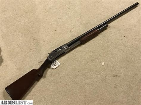 Antique Winchester Model Ga Pump Shotgun Made In My Xxx Hot Girl