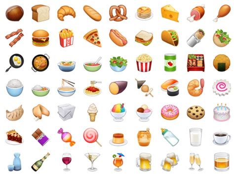 emoji makanan indonesia