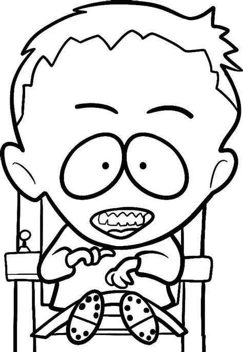 Timmy Burch In South Park Coloring Page Download Print Or Color