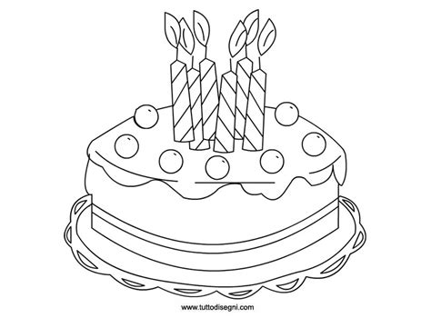 Senza dimenticare i suggerimenti originali e creativi per i regalini ai partecipanti. Torta di compleanno: disegno da colorare - TuttoDisegni.com