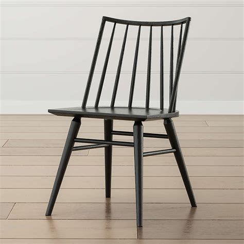 Paton Black Oak Windsor Dining Chair Reviews Crate And Barrel Canada