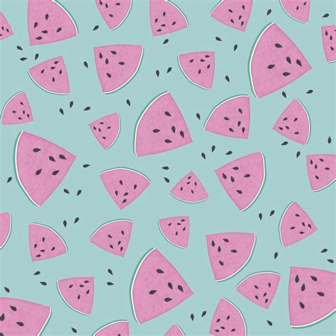 Kawaii Watermelon Wallpapers Wallpaper Cave