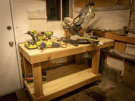 Easy Cheap Workbench And Mobile Ryobi Nation Projects