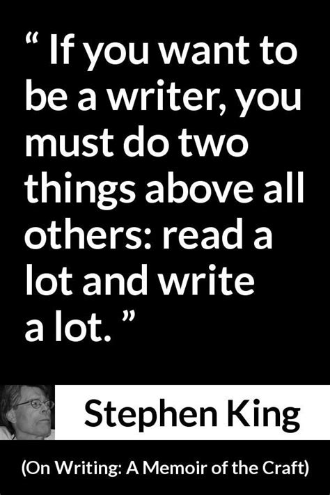 Stephen King Quote About Reading From On Writing A Memoir Of The Craft