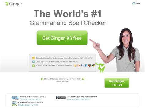 Ginger Grammar Checker Reviews