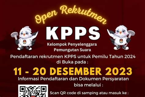 Petugas Kpps Bakal Ketiban Rezeki Nomplok Selain Bertugas Menjaga