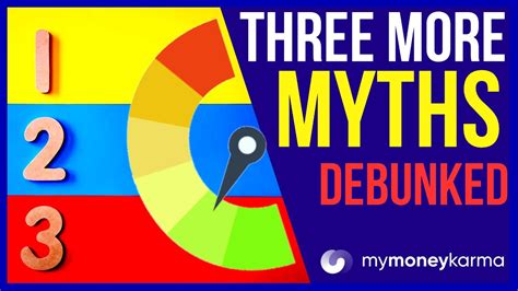 3 More Common Credit Score Myths Debunked Mymoneykarma Personal